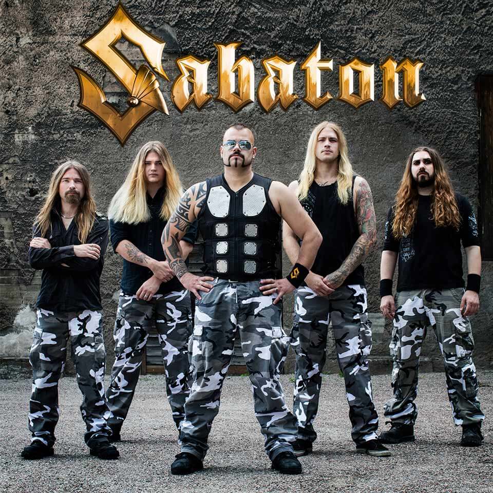 Sabaton band 2017