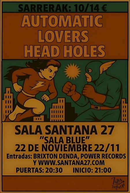 automatic lovers headholes